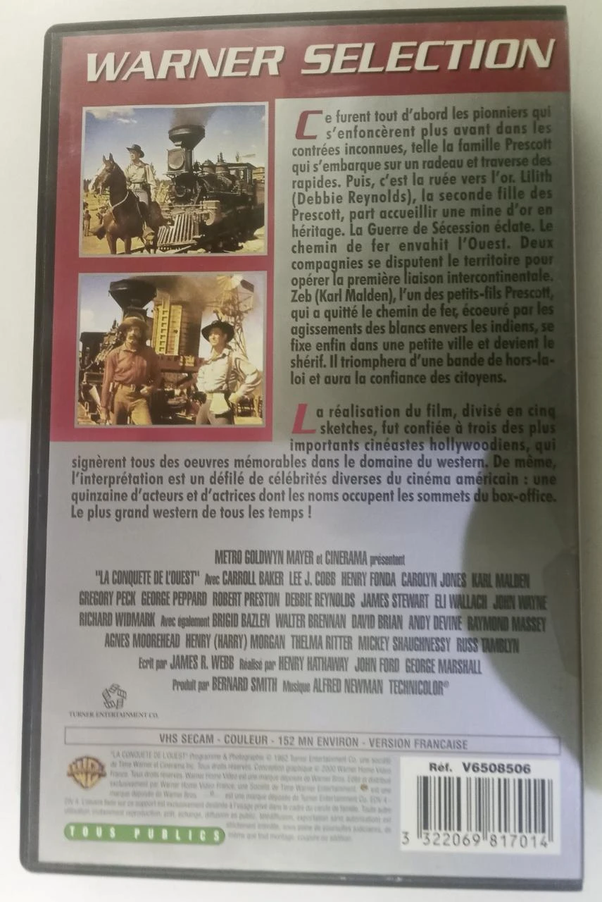 The Conquest of the West on VHS – photo 4
